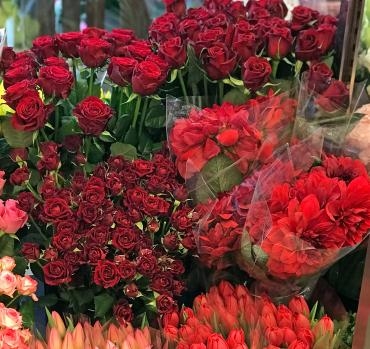 今週のおすすめはフラワーバレンタインなので「赤い花たち」！｜「大花園」　（東京都大田区の花キューピット加盟店 花屋）のブログ